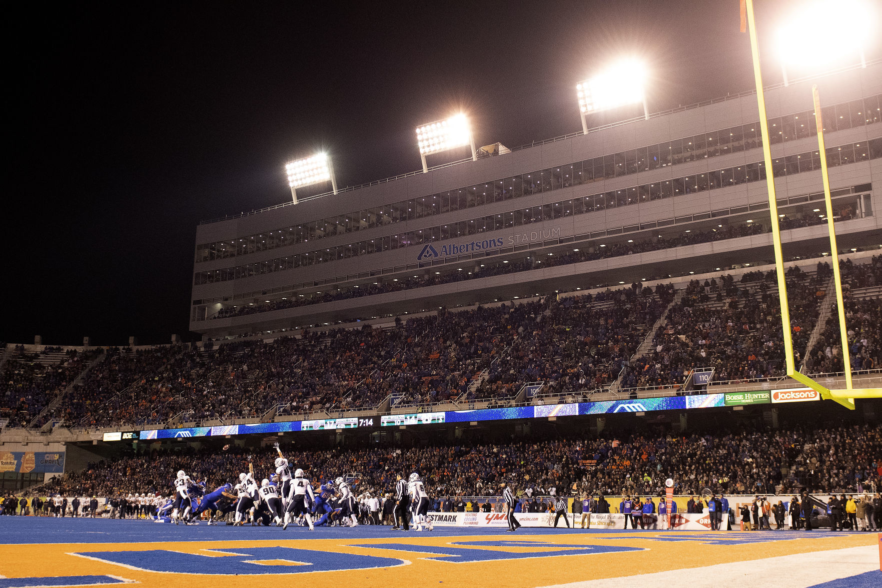 Football - Utah State Vs. Boise State